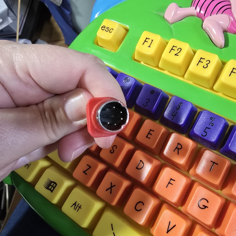 Disney Winnie The Pooh Tigger Piglet Learning Microsoft Computer Keyboard (READ) - Picture 4 of 8